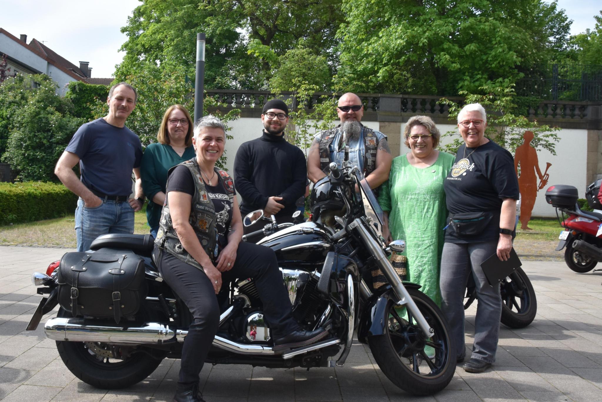 Interreligiöses Bikergebet in Völklingen.