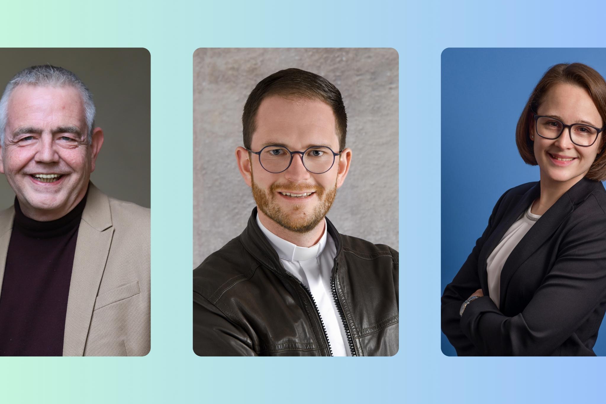 Dr. Thomas Fößel, Thomas Hufschmidt und Daniela Schmitt (vlnr.)