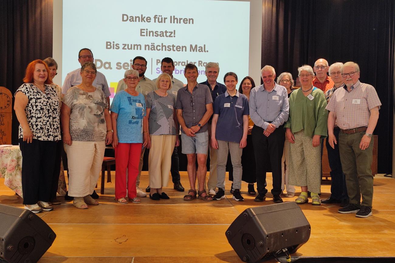 Mitglieder Rat PastR bei der Synodalversammlung