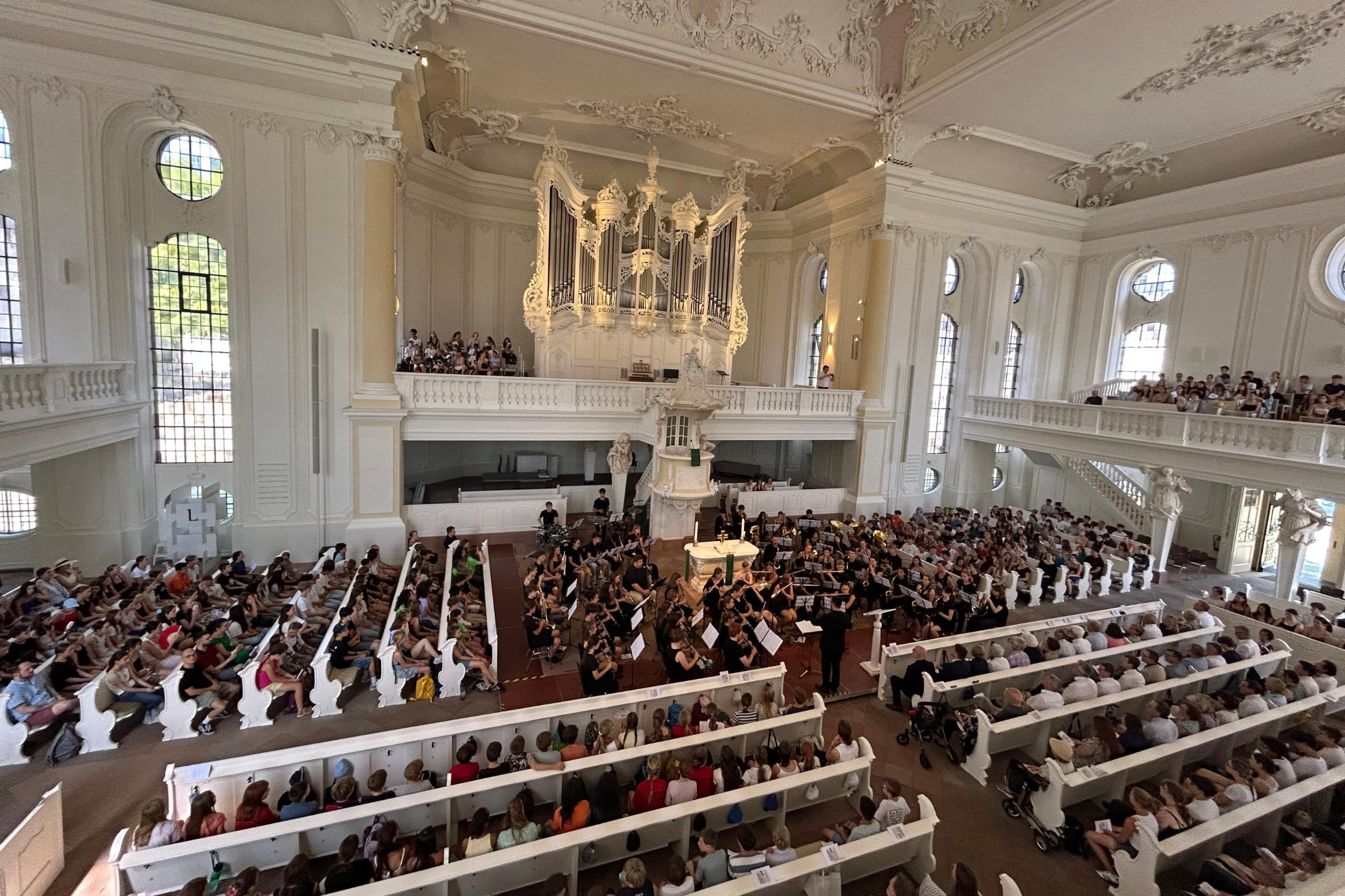 In der Ludwigskirche hat die Marienschule ihren 75.Geburtstag gefeiert.