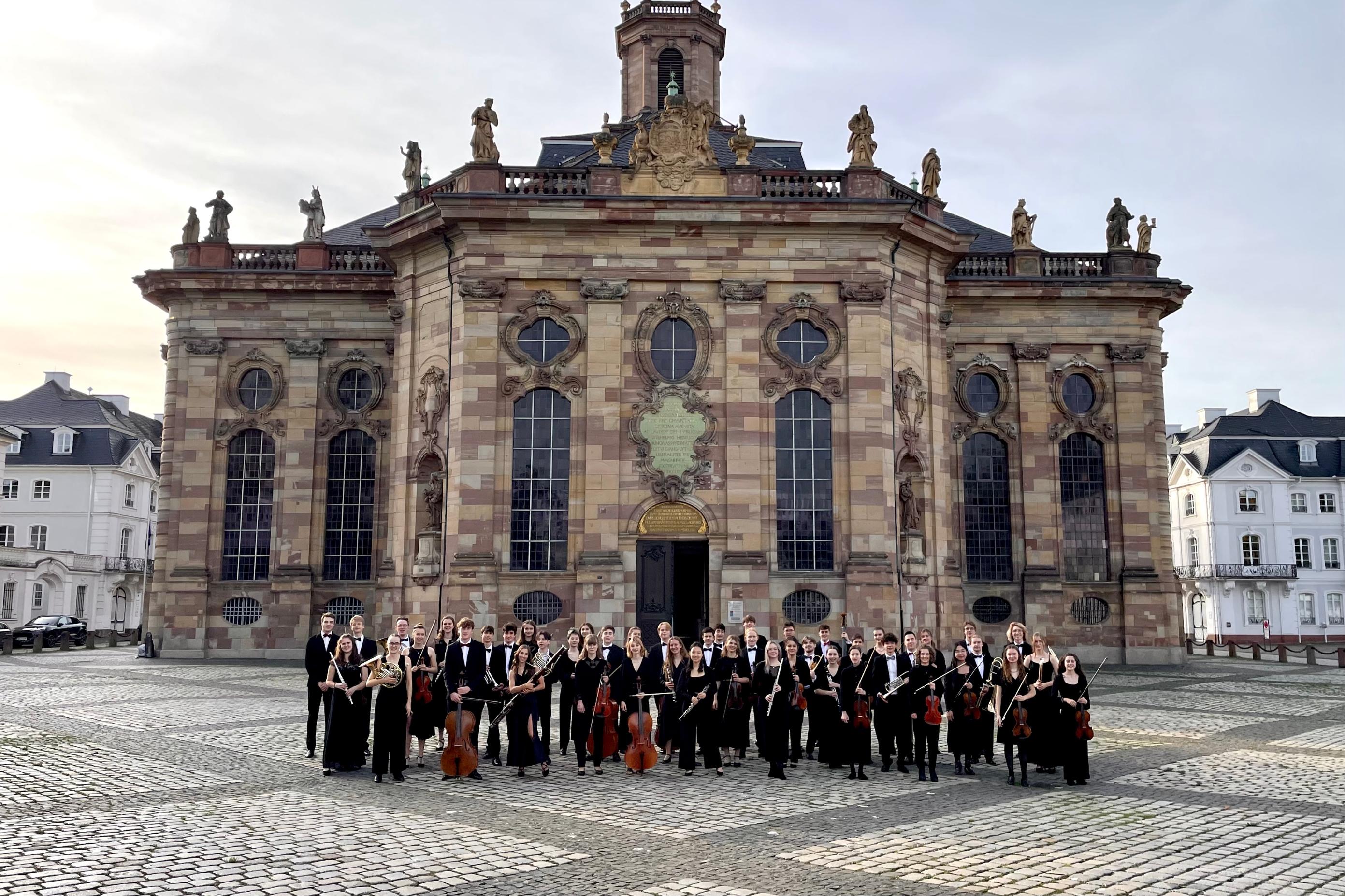 Das Landesjugendorchester des Saarlandes.