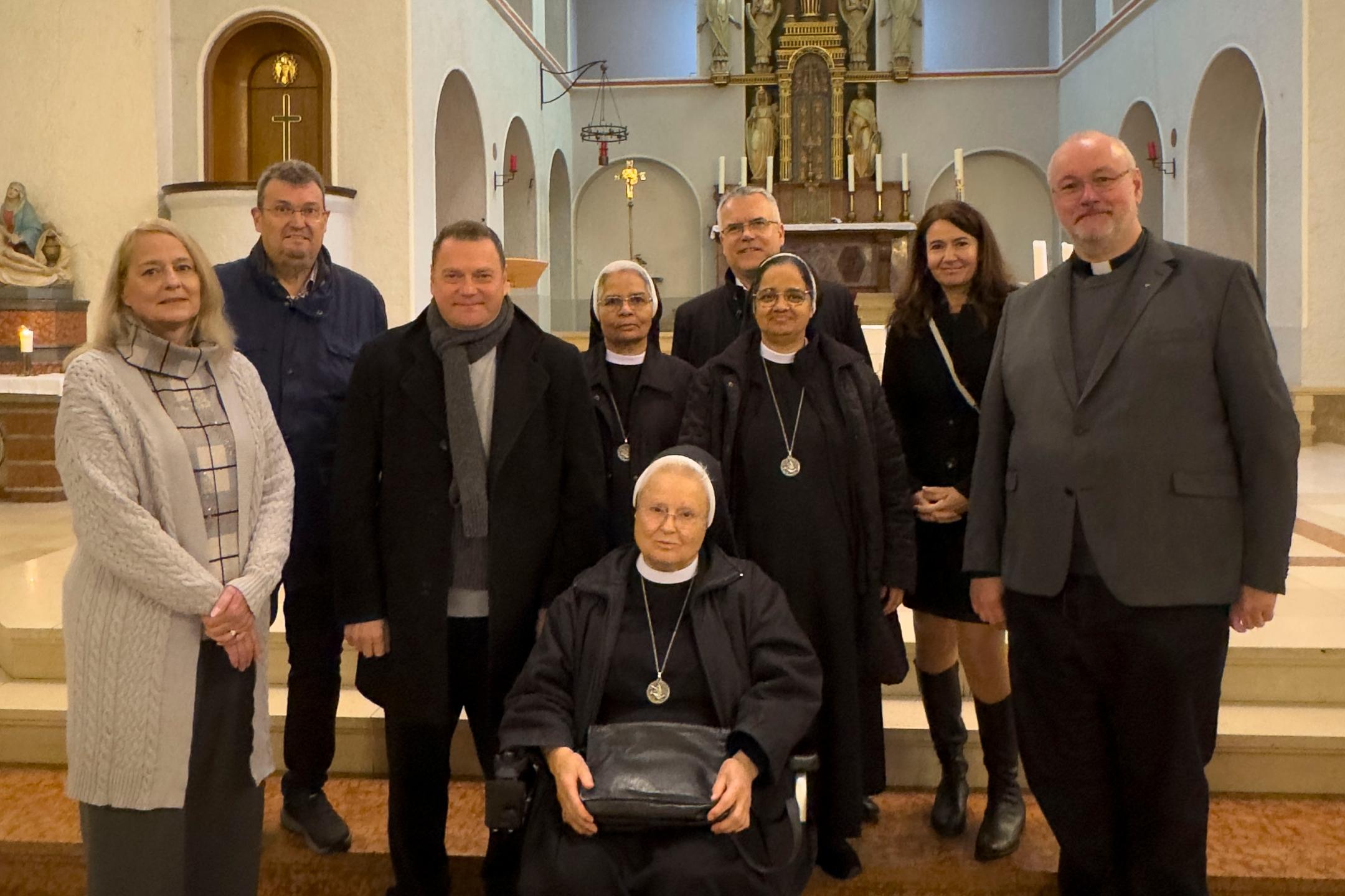 Verabschiedung Schwestern vom Heiligen Geist.